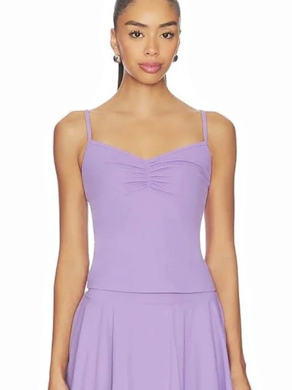 Year of ours Ruched grape Cami XS